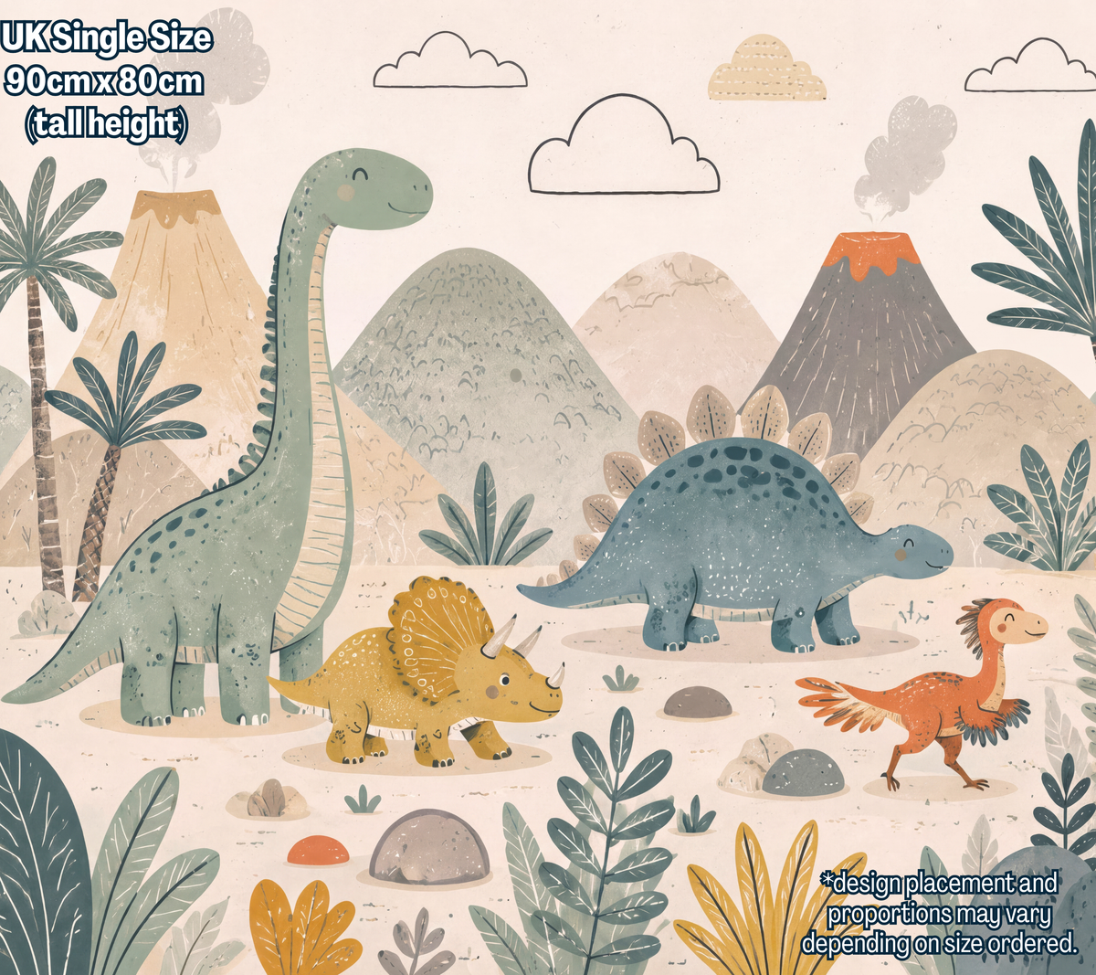 Pastel Dinosaurs