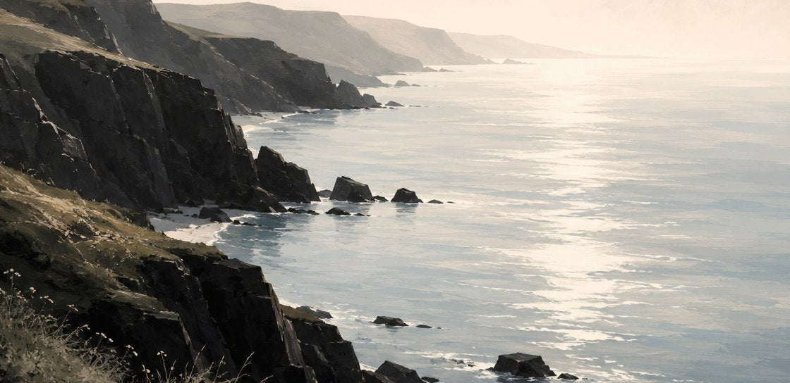 Cliffs by the Sea