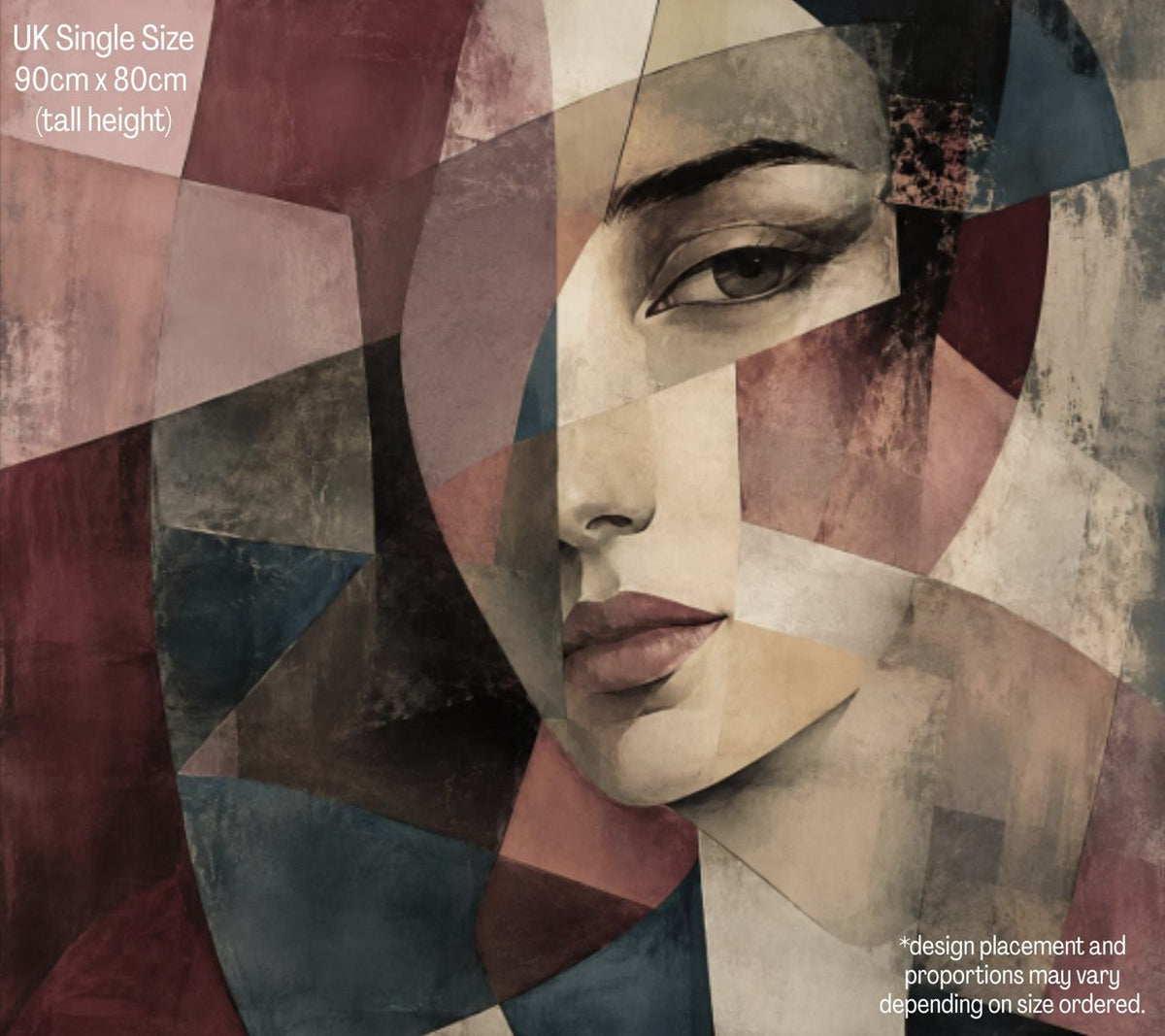 Rose Woman Abstract