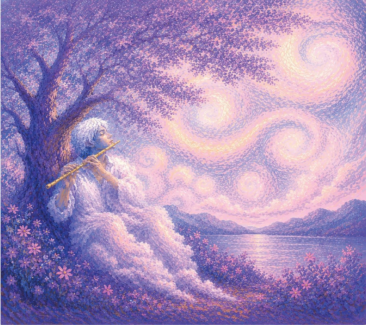 Pastel Musician