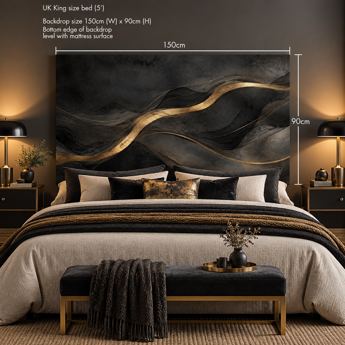 Gold Swirl