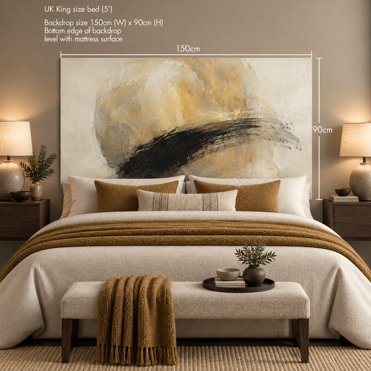 Gold with Black Wash