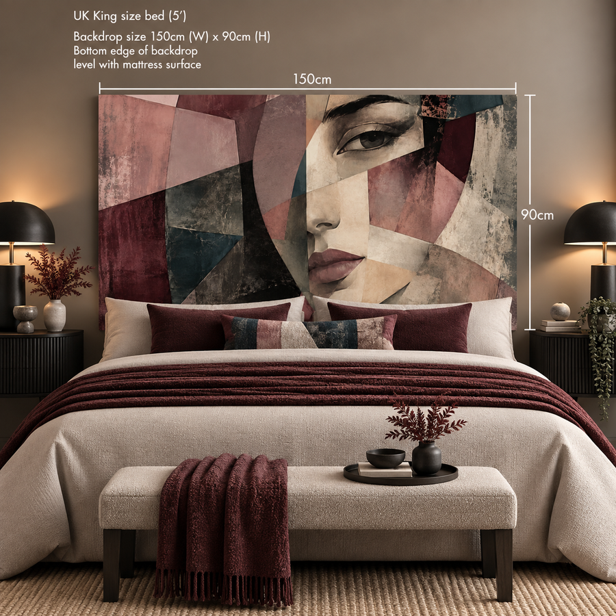 Rose Woman Abstract